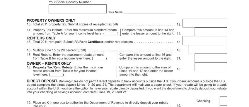 Form Pa 1000 completion process detailed (step 3)