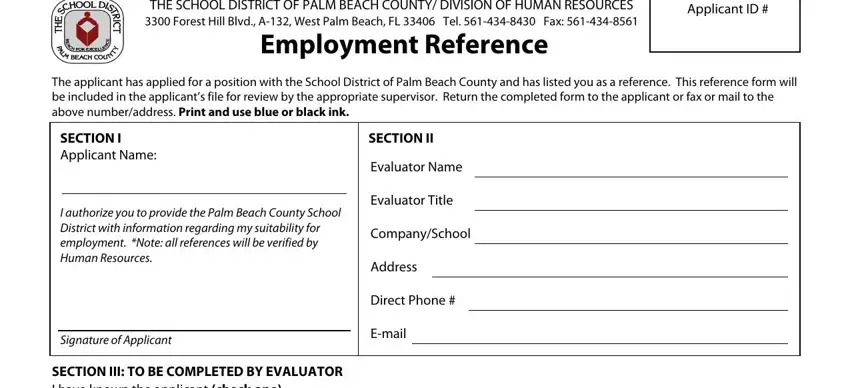 palm beach school district forms writing process shown (step 1)
