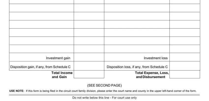 The best way to prepare Form Pc 584 portion 2