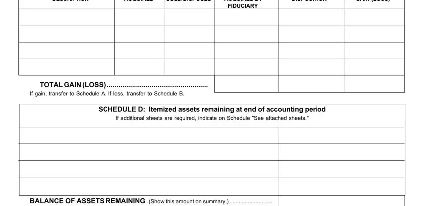 Learn how to prepare Form Pc 584 portion 3