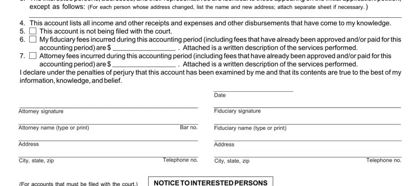 Filling in part 4 of Form Pc 584