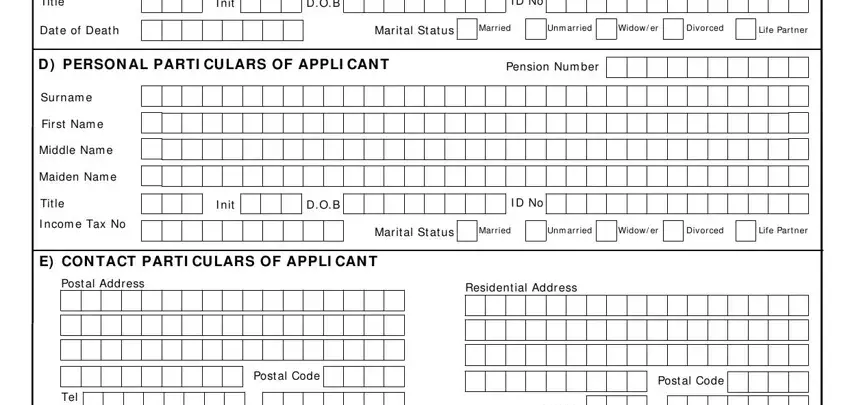 Completing segment 2 in z583 form download