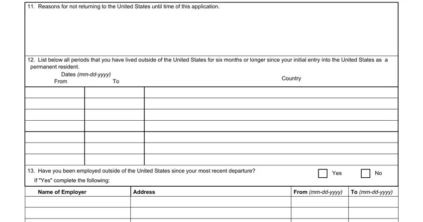 Filling in section 3 of how to fill out form ds 117