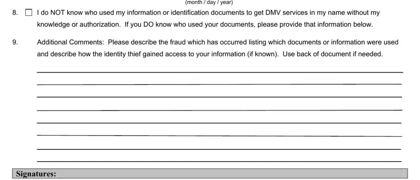 Dmv Form Ced 13 conclusion process clarified (portion 2)
