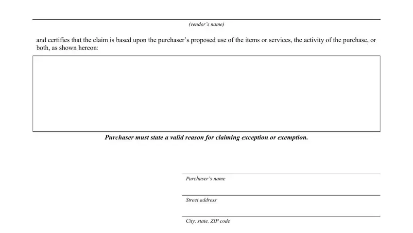 ohio blanket tax exemption form completion process explained (step 1)