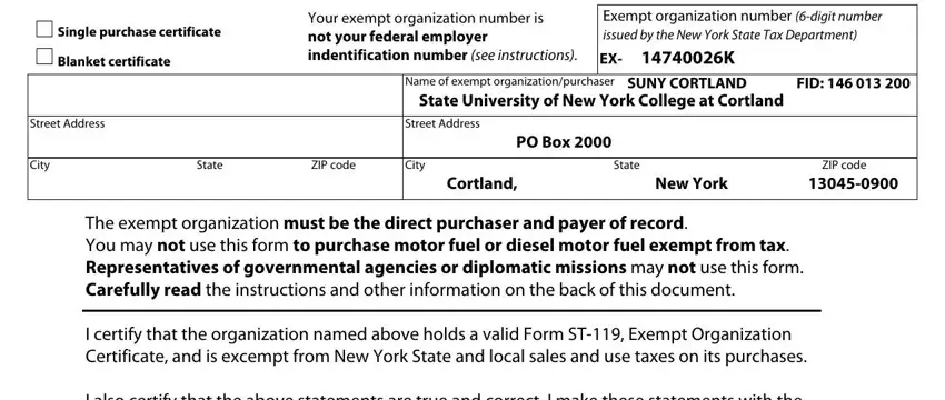 Learn how to prepare nys st 119 1 fillable form portion 1