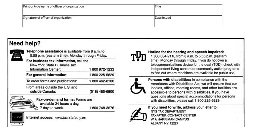 Simple tips to fill out nys st 119 1 fillable form portion 2