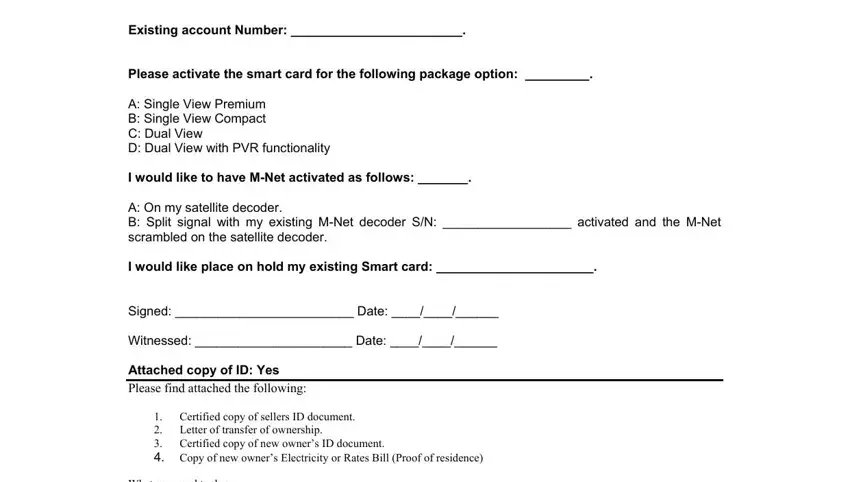 Ways to prepare multichoice change of ownership form part 4