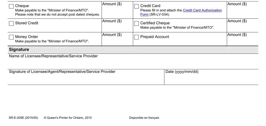 Name of, Amount, and Money Order Make payable to the of mvis order form