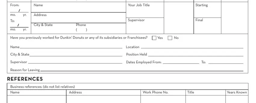 dunkin donuts jobs application online conclusion process clarified (portion 5)