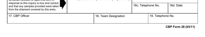 Cbp Form 28 conclusion process explained (part 3)