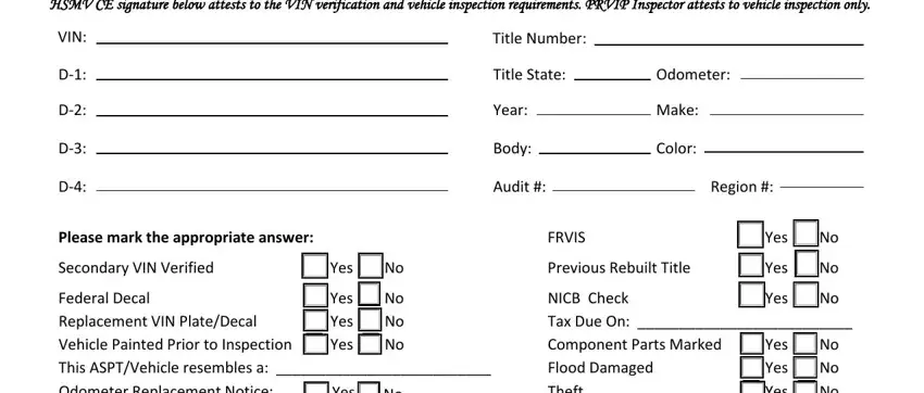 Filling out segment 4 in statement of builder form hsmv 84490
