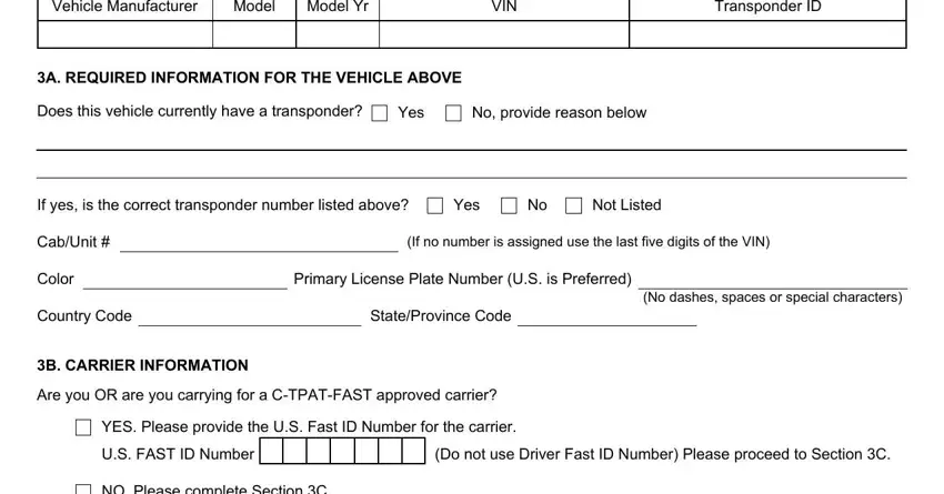 Part number 5 of submitting Cbp Form 339C