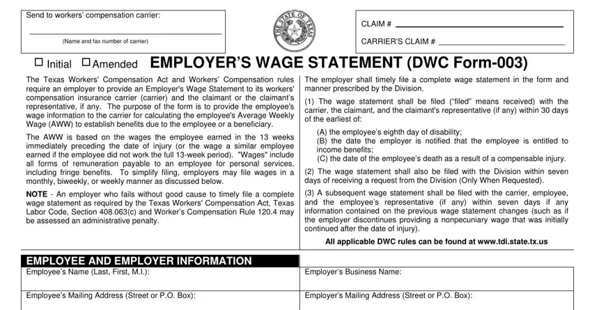 wage statement completion process explained (step 1)