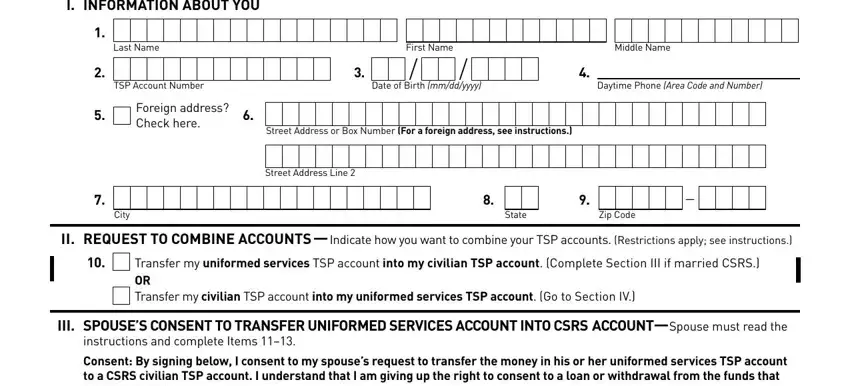 The way to complete 65 fillable form stage 1