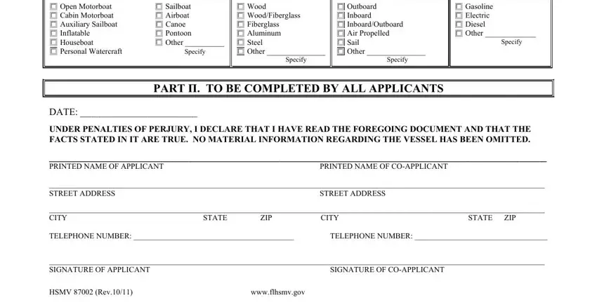 Guidelines on how to complete 87002 florida form step 2