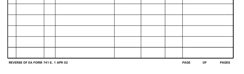 Best ways to fill in ea form 741 e part 4