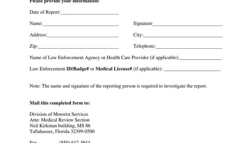 How one can prepare dmv medical report form part 3