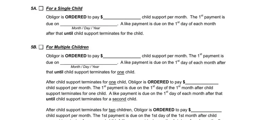 Part no. 2 of submitting tx child support order online