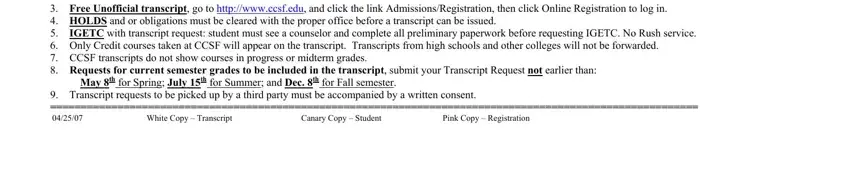 city college francisco transcript conclusion process detailed (part 1)