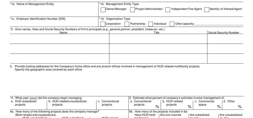 The right way to fill out hud 9832 form stage 1
