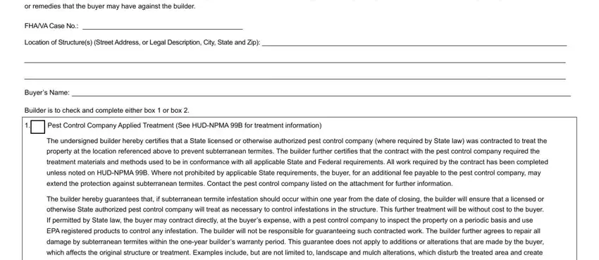 Hud Npca 99a Form ≡ Fill Out Printable Pdf Forms Online 2713