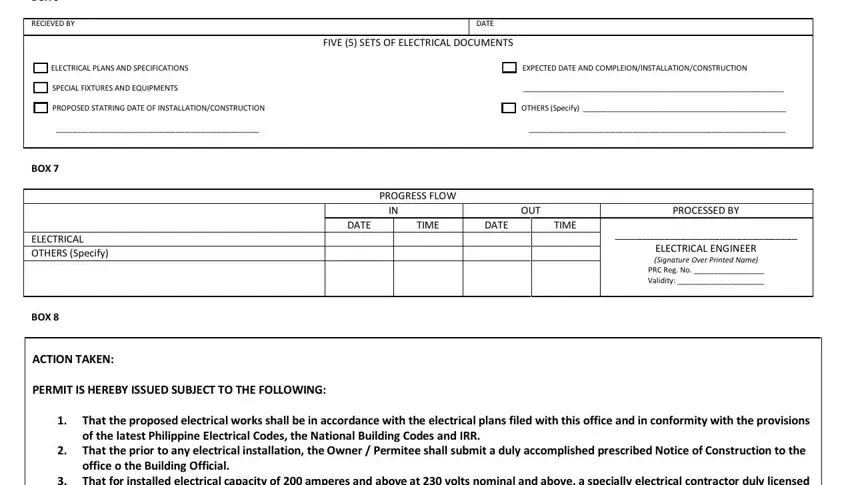 The best ways to fill in electrical permit in the philippines portion 3