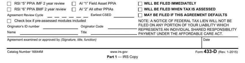 Email 433D Irs Form ≡ Fill Out Printable PDF Forms Online