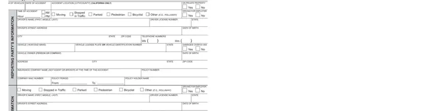 Dmv Sr 1 Form ≡ Fill Out Printable Pdf Forms Online 1616