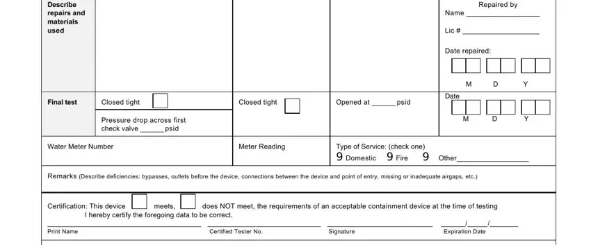 The right way to complete form 1013 doh portion 2