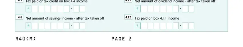 The best way to complete hmrc form r40 part 5