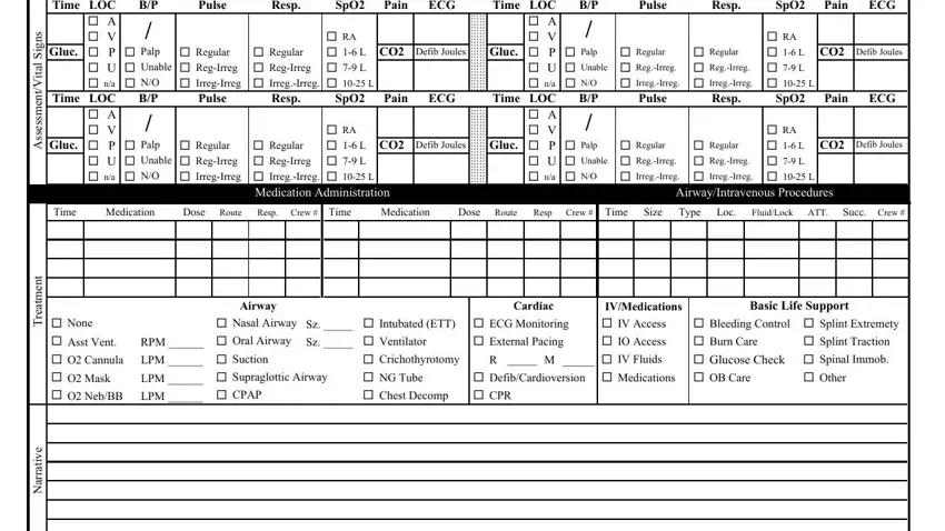 epcr form online completion process explained (portion 2)