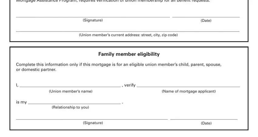 Signature, Date, and is my inside wells fargo union plus membership verification form