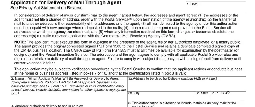 ups mailbox agreement completion process described (part 5)