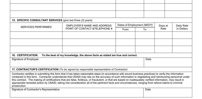 usaid biodata template completion process outlined (stage 2)