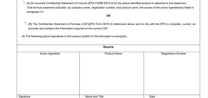 Epa Form 8570 27 conclusion process shown (step 2)