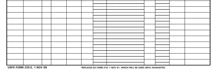 form weapons receipt register conclusion process shown (part 2)