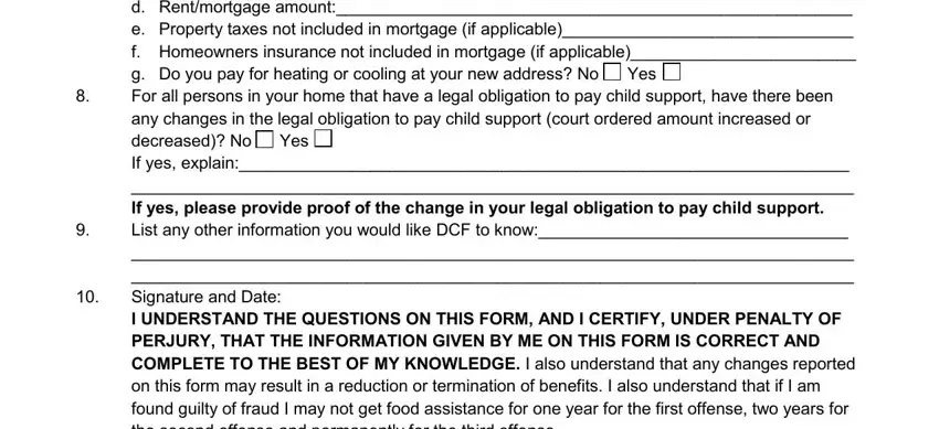 Writing part 4 of ks food assistance interim report form