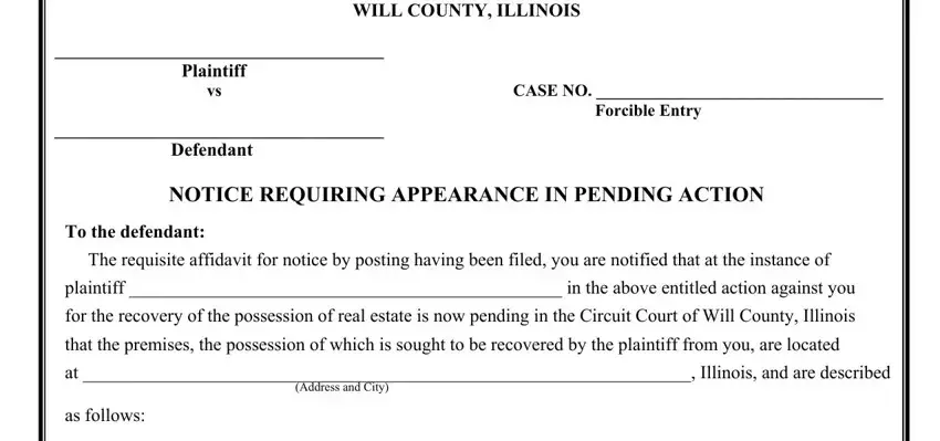 Writing segment 1 in Illinois Form 20A