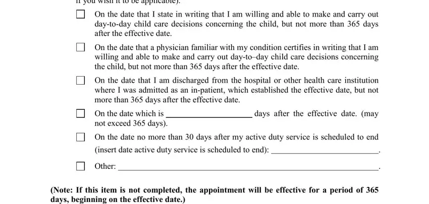 Note If this item is not completed, On the date which is not exceed, and Other in illinois in guardianship