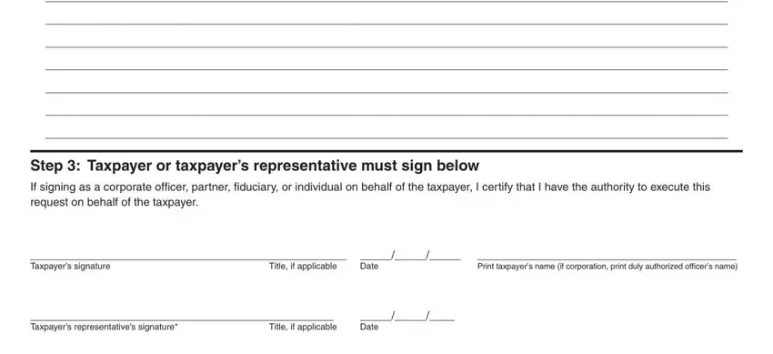 Step  Taxpayer or taxpayers, Date, and Print taxpayers name if of illinois icb 2