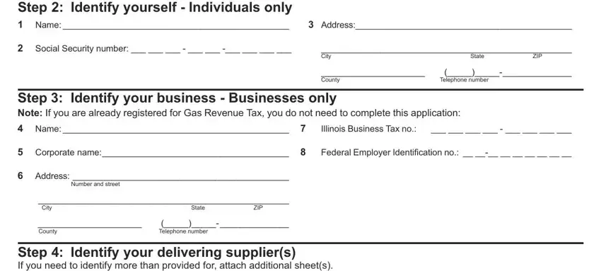 How to fill in Purchaser part 1