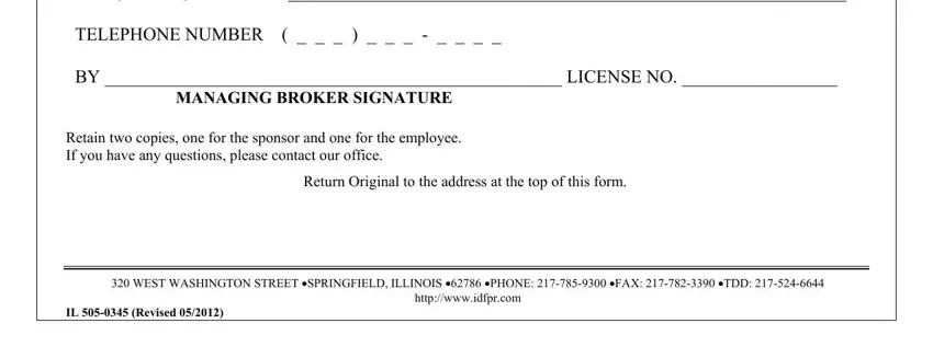 How to fill in 45 day sponsor card illinois part 2