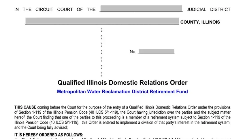 sers illinois quildro forms conclusion process clarified (part 1)