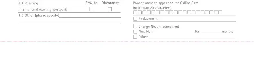 Stage no. 3 in submitting how to transfer etisalat sim card ownership