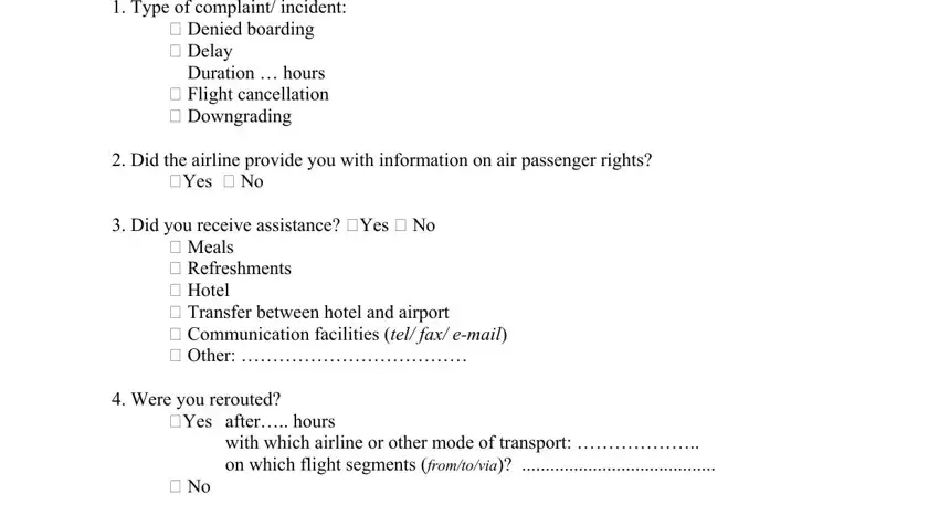 eu passanger rights complaint form conclusion process explained (part 2)