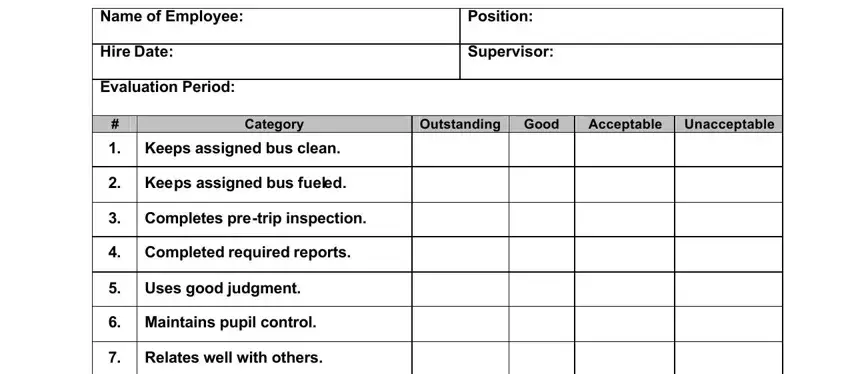 Writing segment 1 of driver evaluation road test form pdf