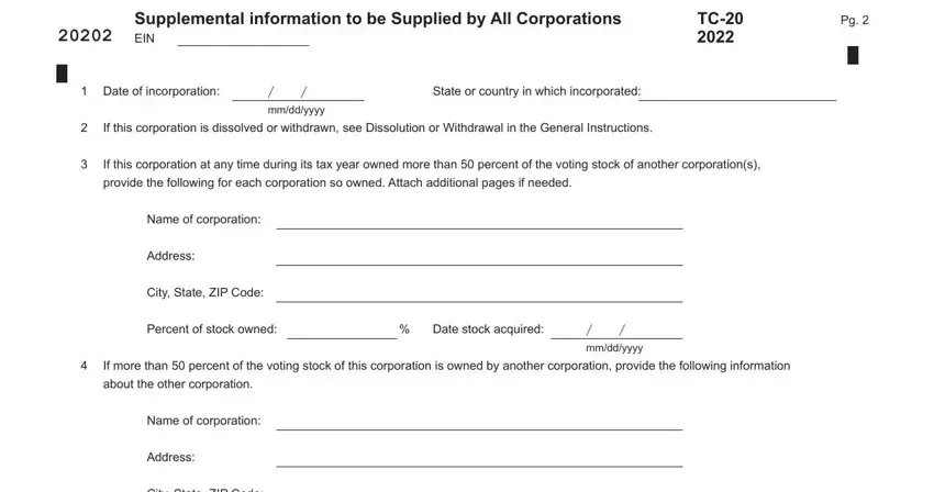 The way to fill in utah form portion 4