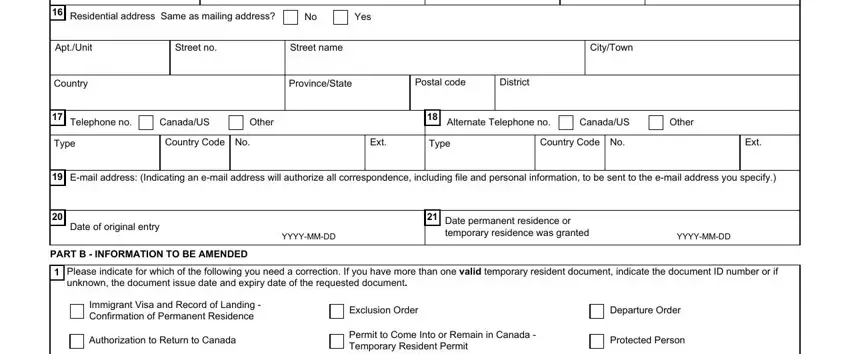 The right way to fill out imm 5292 form pdf step 2