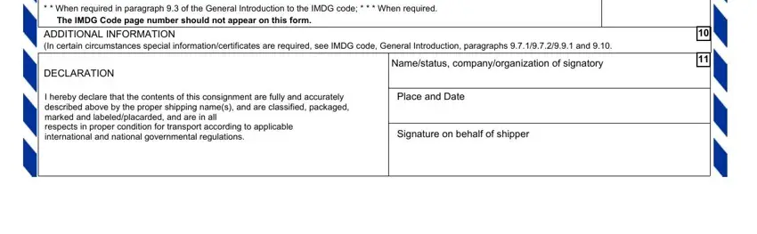 imo declaration form conclusion process shown (part 3)